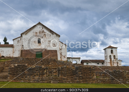 To use this stock image in your creative project, please select the size you need over to the right and click the "Add to Cart" button.
Your downloaded image will come with the Cutcaster watermark removed so don’t worry about the watermark you see on this page. Chinchero , Peru stock photo, Inca ruins in the Sacred valley , Chinchero Peru by Kobby Dagan