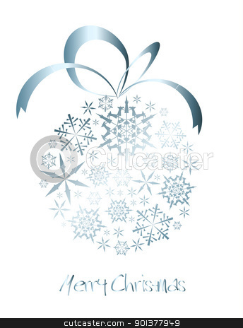 To use this stock image in your creative project, please select the size you need over to the right and click the "Add to Cart" button.
Your downloaded image will come with the Cutcaster watermark removed so don’t worry about the watermark you see on this page. Christmas ball made from silver snowflakes stock vector clipart, Christmas ball made from silver snowflakes on a white background (vector) by orson