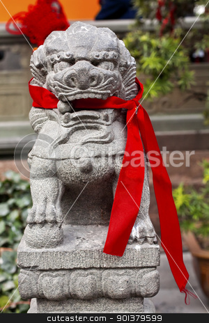 To use this stock image in your creative project, please select the size you need over to the right and click the "Add to Cart" button.
Your downloaded image will come with the Cutcaster watermark removed so don’t worry about the watermark you see on this page. Stone Dragon Red Ribbons Jade Buddha Temple Jufo Si Shanghai Chi stock photo, Stone Dragon Red Ribbons Buddhist Sayings Jade Buddha Temple Jufo Si Shanghai China Most famous buddhist temple in Shanghai by William Perry