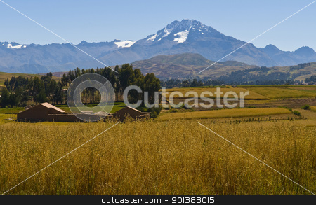 To use this stock image in your creative project, please select the size you need over to the right and click the "Add to Cart" button.
Your downloaded image will come with the Cutcaster watermark removed so don’t worry about the watermark you see on this page. The Sacred valley stock photo, view of the Sacred valley in the Peruvian Andes by Kobby Dagan