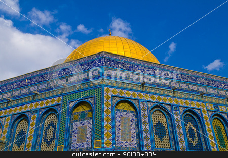 To use this stock image in your creative project, please select the size you need over to the right and click the "Add to Cart" button.
Your downloaded image will come with the Cutcaster watermark removed so don’t worry about the watermark you see on this page. Dome of the rock stock photo, Dome of the rock in the old city of jerusalem , Israel by Kobby Dagan