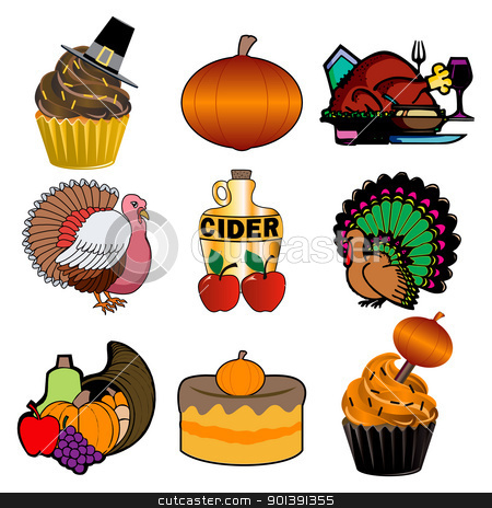 To use this stock image in your creative project, please select the size you need over to the right and click the "Add to Cart" button.
Your downloaded image will come with the Cutcaster watermark removed so don’t worry about the watermark you see on this page. Thanksgiving Icons 3 stock vector clipart, Vector illustration of 9 Thanksgiving, Fall, Autumn Icons. Thanksgiving Icons 3. by Basheera Hassanali