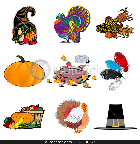 To use this stock image in your creative project, please select the size you need over to the right and click the "Add to Cart" button.
Your downloaded image will come with the Cutcaster watermark removed so don’t worry about the watermark you see on this page. Thanksgiving Icons 1 stock vector clipart, Vector illustration of 9 icons. Thanksgiving Icons 1 by Basheera Hassanali
