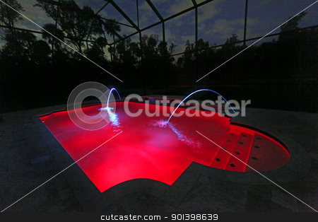 To use this stock image in your creative project, please select the size you need over to the right and click the "Add to Cart" button.
Your downloaded image will come with the Cutcaster watermark removed so don’t worry about the watermark you see on this page. Pool at Night stock photo, A Swimming Pool lit up at Night by Lucy Clark
