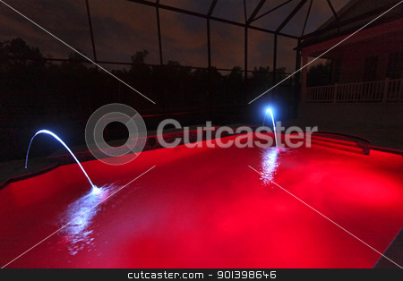 To use this stock image in your creative project, please select the size you need over to the right and click the "Add to Cart" button.
Your downloaded image will come with the Cutcaster watermark removed so don’t worry about the watermark you see on this page. Pool at Night stock photo, A Swimming Pool lit up at Night by Lucy Clark