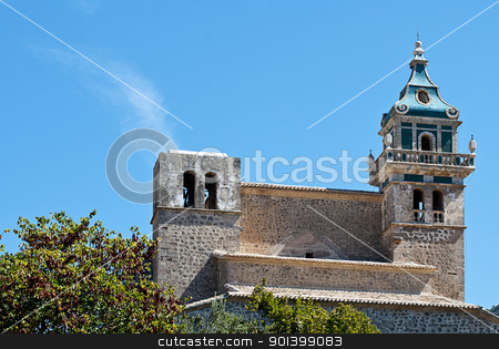 To use this stock image in your creative project, please select the size you need over to the right and click the "Add to Cart" button.
Your downloaded image will come with the Cutcaster watermark removed so don’t worry about the watermark you see on this page. Valldemossa Charterhouse stock photo, The Valldemossa Charterhouse (Spanish: Real Cartuja de Valldemossa, translatable as: Royal Carthusian Monastery of Valldemossa) is a former Carthusian monastery in Valldemossa, Majorca by Valentyna Chukhlyebova