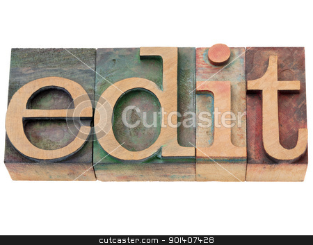 To use this stock image in your creative project, please select the size you need over to the right and click the "Add to Cart" button.
Your downloaded image will come with the Cutcaster watermark removed so don’t worry about the watermark you see on this page. edit - word in letterpress type stock photo, edit - isolated word in vintage wood letterpress printing blocks by Marek Uliasz