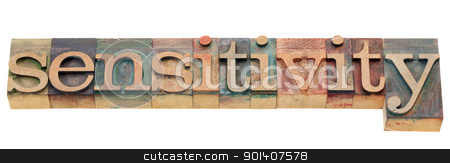 To use this stock image in your creative project, please select the size you need over to the right and click the "Add to Cart" button.
Your downloaded image will come with the Cutcaster watermark removed so don’t worry about the watermark you see on this page. sensitivity word stock photo, sensitivity - isolated word in vintage wood letterpress printing blocks by Marek Uliasz