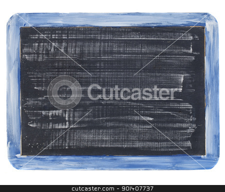 To use this stock image in your creative project, please select the size you need over to the right and click the "Add to Cart" button.
Your downloaded image will come with the Cutcaster watermark removed so don’t worry about the watermark you see on this page. slate blackboard with chalk texture stock photo, small grunge slate blackboard with white chalk texture,, rough blue wooden frame, isolated on white by Marek Uliasz