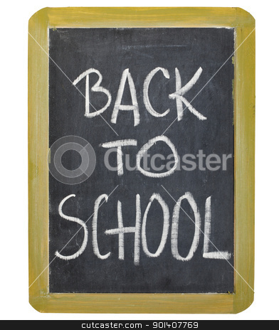 To use this stock image in your creative project, please select the size you need over to the right and click the "Add to Cart" button.
Your downloaded image will come with the Cutcaster watermark removed so don’t worry about the watermark you see on this page. back to school on blackboard stock photo, back to school - white chalk handwriting on a small grunge slate blackboard, isolated on white by Marek Uliasz