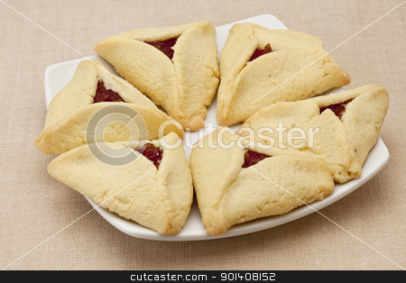 To use this stock image in your creative project, please select the size you need over to the right and click the "Add to Cart" button.
Your downloaded image will come with the Cutcaster watermark removed so don’t worry about the watermark you see on this page. apricot hamantaschen pastry stock photo, apricot hamantaschen cookies on a plate - a traditional pastry in Ashkenazi Jewish cuisine for holiday of Purim by Marek Uliasz