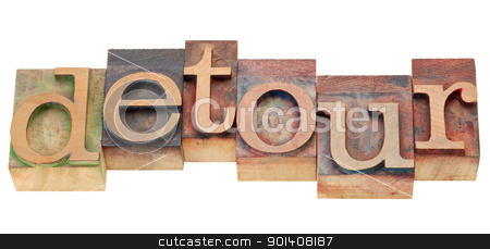 To use this stock image in your creative project, please select the size you need over to the right and click the "Add to Cart" button.
Your downloaded image will come with the Cutcaster watermark removed so don’t worry about the watermark you see on this page. detour word in letterpress type stock photo, detour - isolated word in vintage wood letterpress type by Marek Uliasz