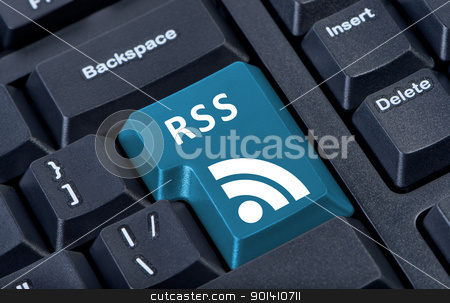 To use this stock image in your creative project, please select the size you need over to the right and click the "Add to Cart" button.
Your downloaded image will come with the Cutcaster watermark removed so don’t worry about the watermark you see on this page. Button keypad RSS with icon. stock photo, Button keypad RSS with icon. Concept of internet communication and media. by Borys Shevchuk