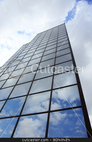 To use this stock image in your creative project, please select the size you need over to the right and click the "Add to Cart" button.
Your downloaded image will come with the Cutcaster watermark removed so don’t worry about the watermark you see on this page. facade and cloudy sky stock photo, facade with square glass patterns reflecting cloudy sky by anton havelaar