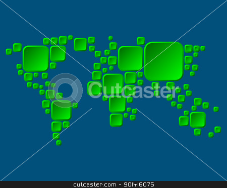 To use this stock image in your creative project, please select the size you need over to the right and click the "Add to Cart" button.
Your downloaded image will come with the Cutcaster watermark removed so don’t worry about the watermark you see on this page. World map stock photo, World map by Robert Biedermann