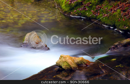 To use this stock image in your creative project, please select the size you need over to the right and click the "Add to Cart" button.
Your downloaded image will come with the Cutcaster watermark removed so don’t worry about the watermark you see on this page. Fast flow stock photo, Fast river with small waterfall and beautiful shore. by Primus