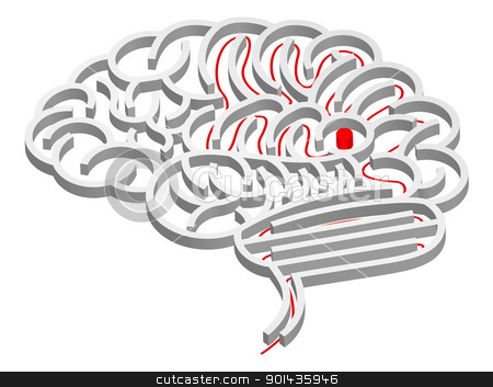 To use this stock image in your creative project, please select the size you need over to the right and click the "Add to Cart" button.
Your downloaded image will come with the Cutcaster watermark removed so don’t worry about the watermark you see on this page. Brain maze concept stock vector clipart, A maze in the shape of a brain with path to the centre by Christos Georghiou