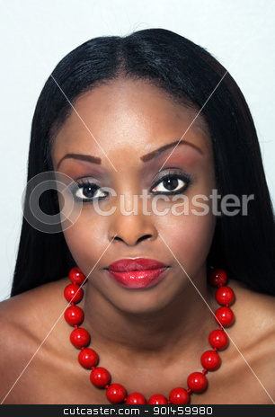 To use this stock image in your creative project, please select the size you need over to the right and click the "Add to Cart" button.
Your downloaded image will come with the Cutcaster watermark removed so don’t worry about the watermark you see on this page. Beautiful Young Woman, Headshot (1) stock photo, Studio close-up of an extraordinarily beautiful young woman. by Carl Stewart