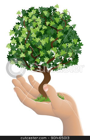 To use this stock image in your creative project, please select the size you need over to the right and click the "Add to Cart" button.
Your downloaded image will come with the Cutcaster watermark removed so don’t worry about the watermark you see on this page. Hand holding a growing tree stock vector clipart, Conceptual illustration of a hand holding a growing tree by Christos Georghiou