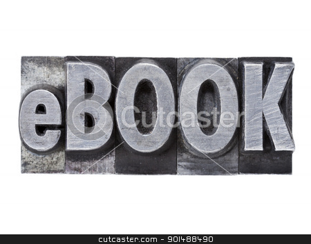To use this stock image in your creative project, please select the size you need over to the right and click the "Add to Cart" button.
Your downloaded image will come with the Cutcaster watermark removed so don’t worry about the watermark you see on this page. ebook word in metal type stock photo, e-book (ebook) - isolated word in grunge vintage metal lettepress printing blocks by Marek Uliasz