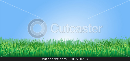 To use this stock image in your creative project, please select the size you need over to the right and click the "Add to Cart" button.
Your downloaded image will come with the Cutcaster watermark removed so don’t worry about the watermark you see on this page. Lush green grass illustration stock vector clipart, Green grass field or lawn under a clear blue sky by Christos Georghiou