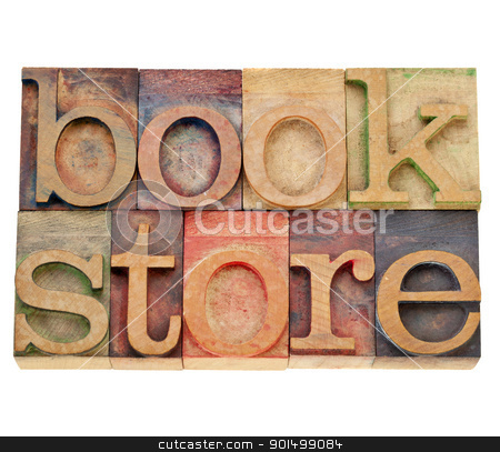To use this stock image in your creative project, please select the size you need over to the right and click the "Add to Cart" button.
Your downloaded image will come with the Cutcaster watermark removed so don’t worry about the watermark you see on this page. bookstore word in letterpress type stock photo, bookstore - isolated text in vintage wood letterpress type, stained by color inks by Marek Uliasz