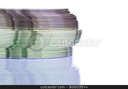 To use this stock image in your creative project, please select the size you need over to the right and click the "Add to Cart" button.
Your downloaded image will come with the Cutcaster watermark removed so don’t worry about the watermark you see on this page. CD / DVD Stack stock photo, Close up view of a CD/DVD stack on a mirror by ruigsantos