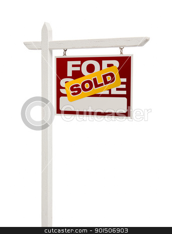 To use this stock image in your creative project, please select the size you need over to the right and click the "Add to Cart" button.
Your downloaded image will come with the Cutcaster watermark removed so don’t worry about the watermark you see on this page. Sold For Sale Real Estate Sign Isolated - Right stock photo, Sold For Sale Real Estate Sign Isolated on a White Background - Facing Right. by Andy Dean