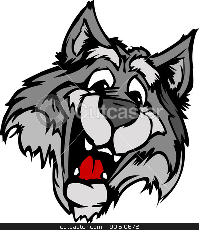 To use this stock image in your creative project, please select the size you need over to the right and click the "Add to Cart" button.
Your downloaded image will come with the Cutcaster watermark removed so don’t worry about the watermark you see on this page. Smiling Cartoon Wolf Mascot Vector Graphic stock vector clipart, Wolf Mascot with Cute Face Cartoon Vector Image by chromaco
