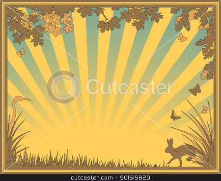 To use this stock image in your creative project, please select the size you need over to the right and click the "Add to Cart" button.
Your downloaded image will come with the Cutcaster watermark removed so don’t worry about the watermark you see on this page. Natural frame stock vector clipart, Editable vector illustration of a natural frame by Robert Adrian Hillman