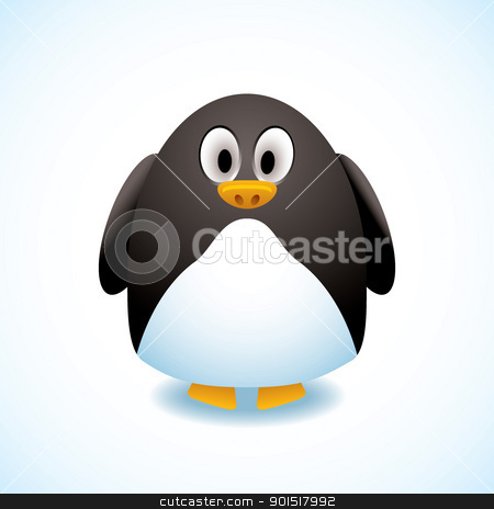 To use this stock image in your creative project, please select the size you need over to the right and click the "Add to Cart" button.
Your downloaded image will come with the Cutcaster watermark removed so don’t worry about the watermark you see on this page. Cartoon penguin stock vector clipart, Illustrated cartoon penguin with cute expression by Michael Travers