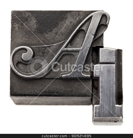 To use this stock image in your creative project, please select the size you need over to the right and click the "Add to Cart" button.
Your downloaded image will come with the Cutcaster watermark removed so don’t worry about the watermark you see on this page. artificial intelligence acronym AI stock photo, AI - artificial intelligence acronym - isolated vintage metal printing blocks by Marek Uliasz