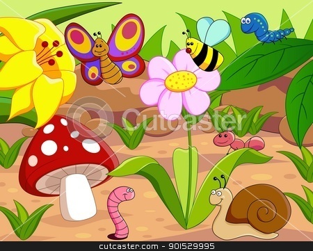 To use this stock image in your creative project, please select the size you need over to the right and click the "Add to Cart" button.
Your downloaded image will come with the Cutcaster watermark removed so don’t worry about the watermark you see on this page. Little critters stock vector clipart, Vector Illustration Of Little critters by Surya Zaidan
