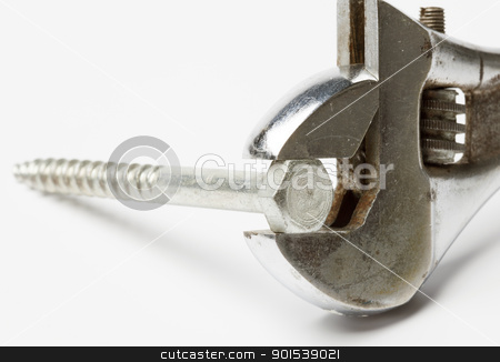 To use this stock image in your creative project, please select the size you need over to the right and click the "Add to Cart" button.
Your downloaded image will come with the Cutcaster watermark removed so don’t worry about the watermark you see on this page. wrench stock photo, wrench on a white background by Rob Bouwman