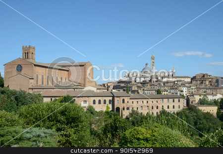 To use this stock image in your creative project, please select the size you need over to the right and click the "Add to Cart" button.
Your downloaded image will come with the Cutcaster watermark removed so don’t worry about the watermark you see on this page. Cityscape (Siena) stock photo, Siena is a jewel of the tuscan medieval architecture by Maurizio Martini
