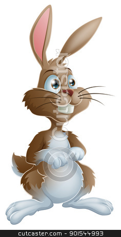 To use this stock image in your creative project, please select the size you need over to the right and click the "Add to Cart" button.
Your downloaded image will come with the Cutcaster watermark removed so don’t worry about the watermark you see on this page. Bunny rabbit cartoon character illustration stock vector clipart, Illustration of adorable brown bunny rabbit cartoon character by Christos Georghiou