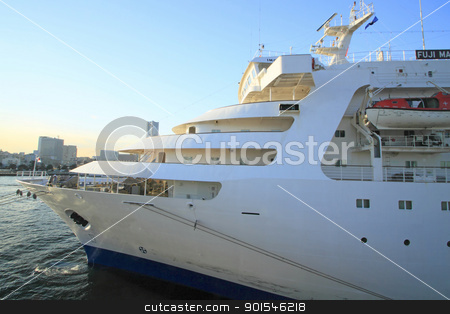To use this stock image in your creative project, please select the size you need over to the right and click the "Add to Cart" button.
Your downloaded image will come with the Cutcaster watermark removed so don’t worry about the watermark you see on this page. cruise ship at Yokohama Osanbashi Pier stock photo, cruise ship at Yokohama Osanbashi Pier in Japan by yoshiyayo