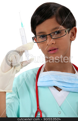 To use this stock image in your creative project, please select the size you need over to the right and click the "Add to Cart" button.
Your downloaded image will come with the Cutcaster watermark removed so don’t worry about the watermark you see on this page. Boy dressed as a nurse stock photo, Boy dressed as a nurse by photography33