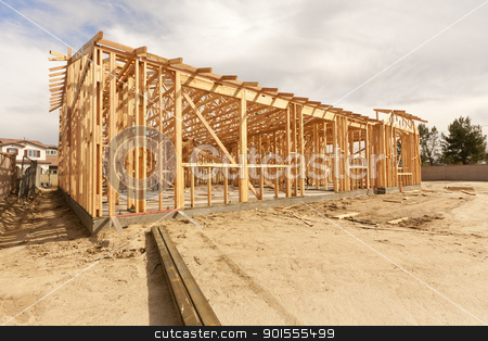 To use this stock image in your creative project, please select the size you need over to the right and click the "Add to Cart" button.
Your downloaded image will come with the Cutcaster watermark removed so don’t worry about the watermark you see on this page. New Construction Home Framing Abstract stock photo, New Construction Wood Home Framing Abstract. by Andy Dean