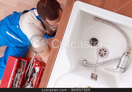 To use this stock image in your creative project, please select the size you need over to the right and click the "Add to Cart" button.
Your downloaded image will come with the Cutcaster watermark removed so don’t worry about the watermark you see on this page. view of a plumber stock photo, view of a plumber by photography33