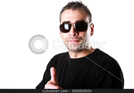 To use this stock image in your creative project, please select the size you need over to the right and click the "Add to Cart" button.
Your downloaded image will come with the Cutcaster watermark removed so don’t worry about the watermark you see on this page. Portrait of a stylish young man over white background stock photo, Portrait of a stylish young man over white background by Nenov Brothers Images