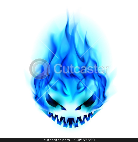 To use this stock image in your creative project, please select the size you need over to the right and click the "Add to Cart" button.
Your downloaded image will come with the Cutcaster watermark removed so don’t worry about the watermark you see on this page. Halloween symbol stock photo, Blue Evil burning Halloween symbol. Illustration on white background by dvarg