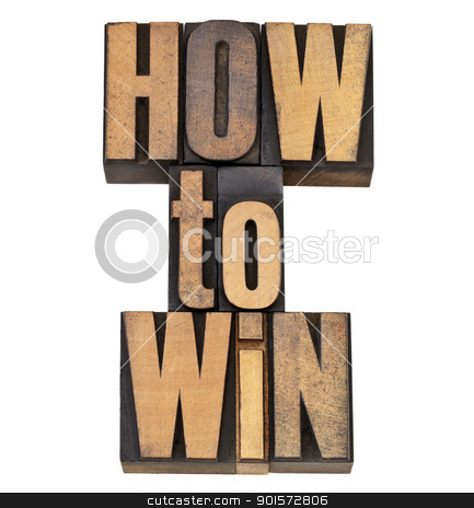 To use this stock image in your creative project, please select the size you need over to the right and click the "Add to Cart" button.
Your downloaded image will come with the Cutcaster watermark removed so don’t worry about the watermark you see on this page. how to win in letterpress type stock photo, how to win advice - isolated phrase in vintage letterpress wood type by Marek Uliasz