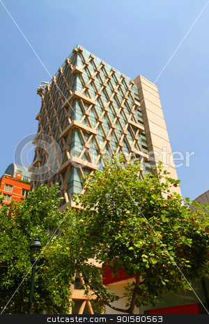 To use this stock image in your creative project, please select the size you need over to the right and click the "Add to Cart" button.
Your downloaded image will come with the Cutcaster watermark removed so don’t worry about the watermark you see on this page. Skyscraper in Santiago de Chile stock photo, Modern Architecture in Santiago de Chile, Chile, South america. by Michael Osterrieder