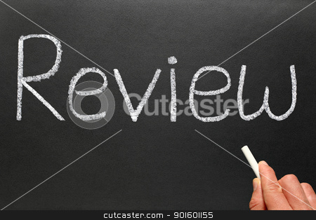 To use this stock image in your creative project, please select the size you need over to the right and click the "Add to Cart" button.
Your downloaded image will come with the Cutcaster watermark removed so don’t worry about the watermark you see on this page. Writing review with white chalk on a blackboard. stock photo, Writing review with white chalk on a blackboard. by Stephen Rees