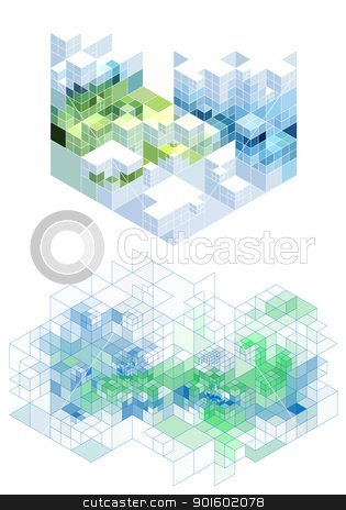 To use this stock image in your creative project, please select the size you need over to the right and click the "Add to Cart" button.
Your downloaded image will come with the Cutcaster watermark removed so don’t worry about the watermark you see on this page. abstract cubic background, vector stock vector clipart, abstract background with 3d cubes, vector by Beata Kraus