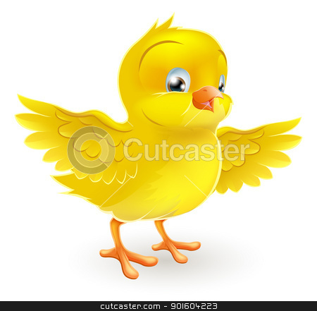 To use this stock image in your creative project, please select the size you need over to the right and click the "Add to Cart" button.
Your downloaded image will come with the Cutcaster watermark removed so don’t worry about the watermark you see on this page. Cute happy little yellow Easter chick stock vector clipart, Illustration of a cute happy little yellow Easter chick with its wings outstretched by Christos Georghiou