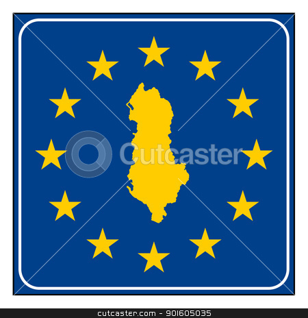 To use this stock image in your creative project, please select the size you need over to the right and click the "Add to Cart" button.
Your downloaded image will come with the Cutcaster watermark removed so don’t worry about the watermark you see on this page. Albania European button stock photo, Albania map on blue and starry European button isolated on white background with copy space.
by Martin Crowdy