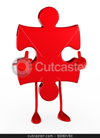 To use this stock image in your creative project, please select the size you need over to the right and click the "Add to Cart" button.
Your downloaded image will come with the Cutcaster watermark removed so don’t worry about the watermark you see on this page. puzzle figure stock photo, red puzzle figure thumbs up white background by d3images