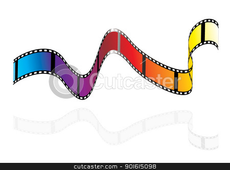 To use this stock image in your creative project, please select the size you need over to the right and click the "Add to Cart" button.
Your downloaded image will come with the Cutcaster watermark removed so don’t worry about the watermark you see on this page. Modern rainbow film stock vector clipart, Brightly colours camera film strip with rainbow colours by Michael Travers